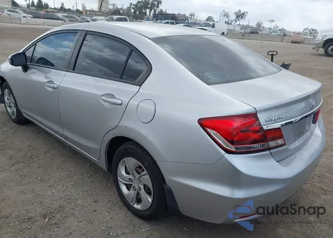 2015 Honda Civic Lx из США, поврежденный, VIN 19XFB2F5XFE273689